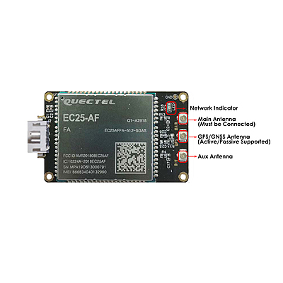 4G LTE USB Dongle with Quectel EC25 Series LCC Modem, SIM Slot, GPS, USB-A or 4PIN PH2.0 for IoT and M2M Applications 4G LTE USB Dongle with Quectel EC25 Series LCC Modem, SIM Slot, GPS, USB-A or 4PIN PH2.0 for IoT and M2M Applications