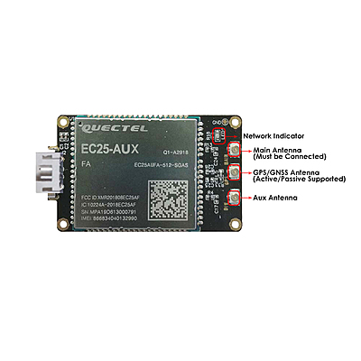 4G LTE USB Dongle with Quectel EC25 Series LCC Modem, SIM Slot, GPS, USB-A or 4PIN PH2.0 for IoT and M2M Applications 4G LTE USB Dongle with Quectel EC25 Series LCC Modem, SIM Slot, GPS, USB-A or 4PIN PH2.0 for IoT and M2M Applications