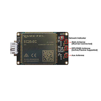 4G LTE USB Dongle with Quectel EC25 Series LCC Modem, SIM Slot, GPS, USB-A or 4PIN PH2.0 for IoT and M2M Applications 4G LTE USB Dongle with Quectel EC25 Series LCC Modem, SIM Slot, GPS, USB-A or 4PIN PH2.0 for IoT and M2M Applications