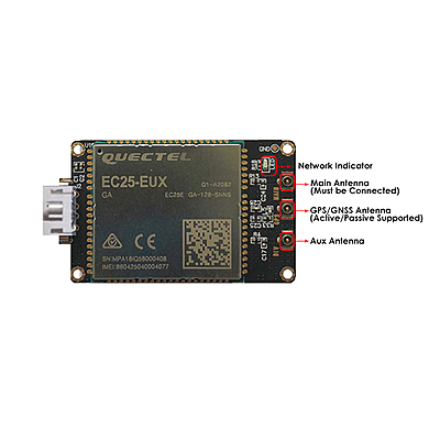 4G LTE USB Dongle with Quectel EC25 Series LCC Modem, SIM Slot, GPS, USB-A or 4PIN PH2.0 for IoT and M2M Applications 4G LTE USB Dongle with Quectel EC25 Series LCC Modem, SIM Slot, GPS, USB-A or 4PIN PH2.0 for IoT and M2M Applications