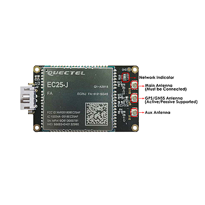 4G LTE USB Dongle with Quectel EC25 Series LCC Modem, SIM Slot, GPS, USB-A or 4PIN PH2.0 for IoT and M2M Applications 4G LTE USB Dongle with Quectel EC25 Series LCC Modem, SIM Slot, GPS, USB-A or 4PIN PH2.0 for IoT and M2M Applications