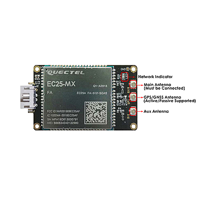 4G LTE USB Dongle with Quectel EC25 Series LCC Modem, SIM Slot, GPS, USB-A or 4PIN PH2.0 for IoT and M2M Applications 4G LTE USB Dongle with Quectel EC25 Series LCC Modem, SIM Slot, GPS, USB-A or 4PIN PH2.0 for IoT and M2M Applications