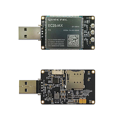 4G LTE USB Dongle with Quectel EC25 Series LCC Modem, SIM Slot, GPS, USB-A or 4PIN PH2.0 for IoT and M2M Applications 4G LTE USB Dongle with Quectel EC25 Series LCC Modem, SIM Slot, GPS, USB-A or 4PIN PH2.0 for IoT and M2M Applications
