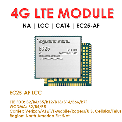 Quectel EC25 Series Mini PCIe & LCC 4G LTE Cat 4 Modules | Industrial IoT/M2M Cellular Modems Quectel EC25 Series Mini PCIe & LCC 4G LTE Cat 4 Modules | Industrial IoT/M2M Cellular Modems