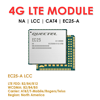 Quectel EC25 Series Mini PCIe & LCC 4G LTE Cat 4 Modules | Industrial IoT/M2M Cellular Modems Quectel EC25 Series Mini PCIe & LCC 4G LTE Cat 4 Modules | Industrial IoT/M2M Cellular Modems