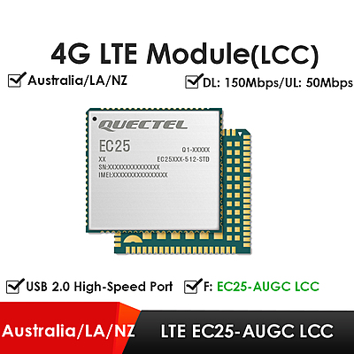 Quectel EC25 Series Mini PCIe & LCC 4G LTE Cat 4 Modules | Industrial IoT/M2M Cellular Modems Quectel EC25 Series Mini PCIe & LCC 4G LTE Cat 4 Modules | Industrial IoT/M2M Cellular Modems