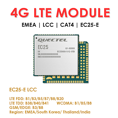 Quectel EC25 Series Mini PCIe & LCC 4G LTE Cat 4 Modules | Industrial IoT/M2M Cellular Modems Quectel EC25 Series Mini PCIe & LCC 4G LTE Cat 4 Modules | Industrial IoT/M2M Cellular Modems