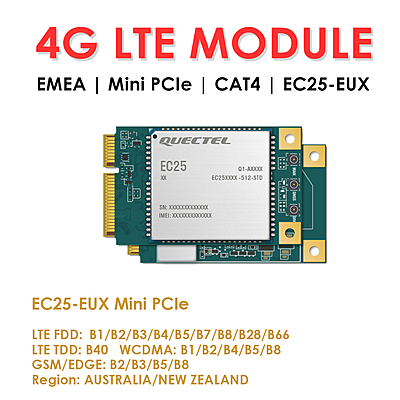 Quectel EC25 Series Mini PCIe & LCC 4G LTE Cat 4 Modules | Industrial IoT/M2M Cellular Modems Quectel EC25 Series Mini PCIe & LCC 4G LTE Cat 4 Modules | Industrial IoT/M2M Cellular Modems