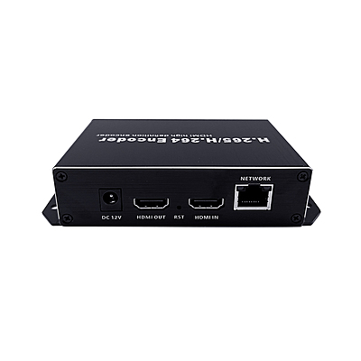 H.265 1080P PoE HDMI Encoder w/Loopout & SD Slot | RTMP/RTSP/SRT Streaming for Surveillance & IPTV H.265 1080P PoE HDMI Encoder w/Loopout & SD Slot | RTMP/RTSP/SRT Streaming for Surveillance & IPTV