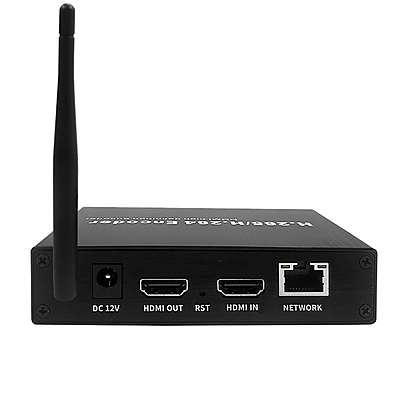 H.265 1080P WiFi HDMI Encoder w/Loopout & SD Slot | RTMP/RTSP/SRT Wireless Streaming for Live Broadcast & Surveillance H.265 1080P WiFi HDMI Encoder w/Loopout & SD Slot | RTMP/RTSP/SRT Wireless Streaming for Live Broadcast & Surveillance