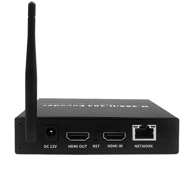 H.265 1080P WiFi HDMI Encoder w/Loopout & SD Slot | RTMP/RTSP/SRT Wireless Streaming for Live Broadcast & Surveillance H.265 1080P WiFi HDMI Encoder w/Loopout & SD Slot | RTMP/RTSP/SRT Wireless Streaming for Live Broadcast & Surveillance