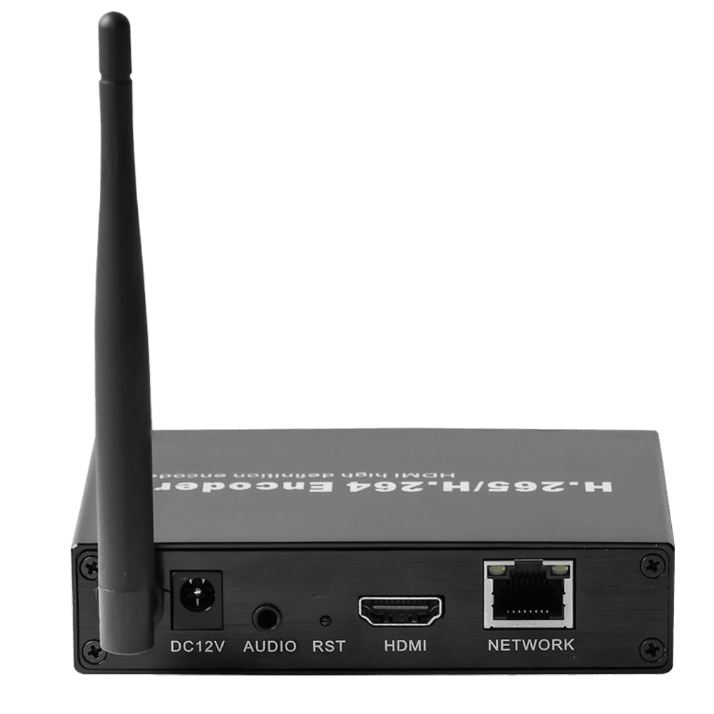 Wireless 1080P HDMI Encoder w/SD Slot | RTMP/SRT WiFi Streaming
