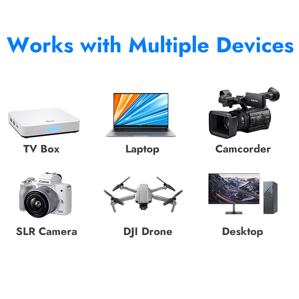 H.265 HDMI Encoder w/PCIe & SD Slot | Drone Streaming & ONVIF | EXVIST