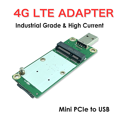 Mini PCIe to USB Adapter with SIM Slot – Industrial 4G LTE Modem Converter for Quectel EC25/EC20, Ideal for Raspberry Pi, Routers, IoT, M2M, CCTV Applications Mini PCIe to USB Adapter with SIM Slot – Industrial 4G LTE Modem Converter for Quectel EC25/EC20, Ideal for Raspberry Pi, Routers, IoT, M2M, CCTV Applications