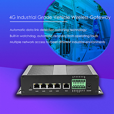 4G LTE Industrial Router with Dual SIM Slot, Sucker Antenna, Dual-Band 2.4G/5.8G WiFi, Gigabit Ports, Quectel IoT Module Compatible 4G LTE Industrial Router with Dual SIM Slot, Sucker Antenna, Dual-Band 2.4G/5.8G WiFi, Gigabit Ports, Quectel IoT Module Compatible
