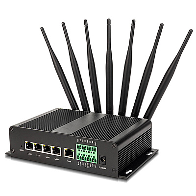 4G LTE Industrial Router with Dual SIM Slot, 2.4G/5.8G Dual-Band WiFi, Gigabit Ports, Quectel IoT Module Support 4G LTE Industrial Router with Dual SIM Slot, 2.4G/5.8G Dual-Band WiFi, Gigabit Ports, Quectel IoT Module Support
