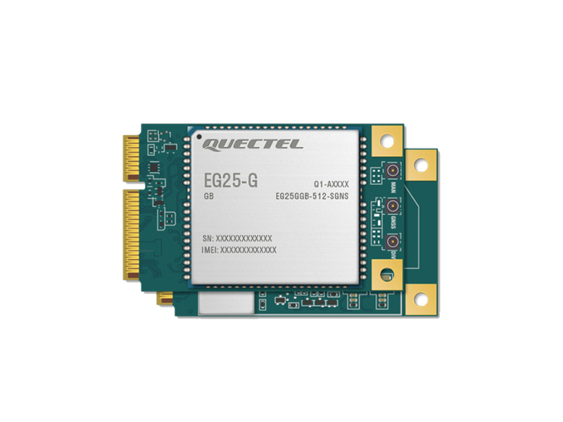 EG25-G Global Mini PCIe 4G LTE Cat 4 Industrial Modem | IoT/M2M-Optimized, FDD-LTE Bands B1/B2/B3/B4/B5/B7/B8/B12/B13/B28 EG25-G Global Mini PCIe 4G LTE Cat 4 Industrial Modem | IoT/M2M-Optimized, FDD-LTE Bands B1/B2/B3/B4/B5/B7/B8/B12/B13/B28