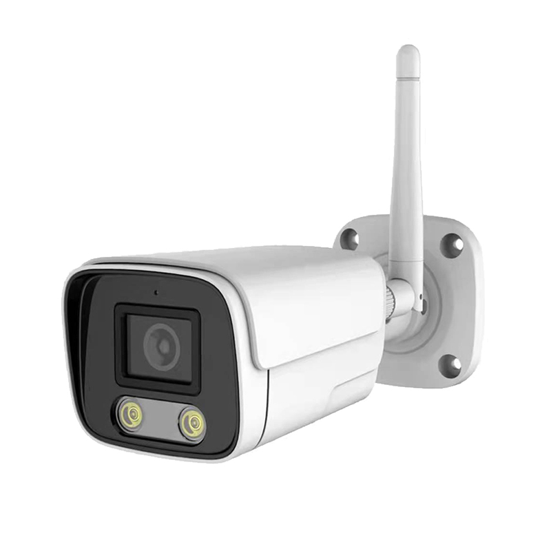3MP Wireless Bullet Camera with Dual Light, Built-in Audio, RTMP Streaming to YouTube & Facebook, Hikvision Compatible, IP66 Outdoor Surveillance