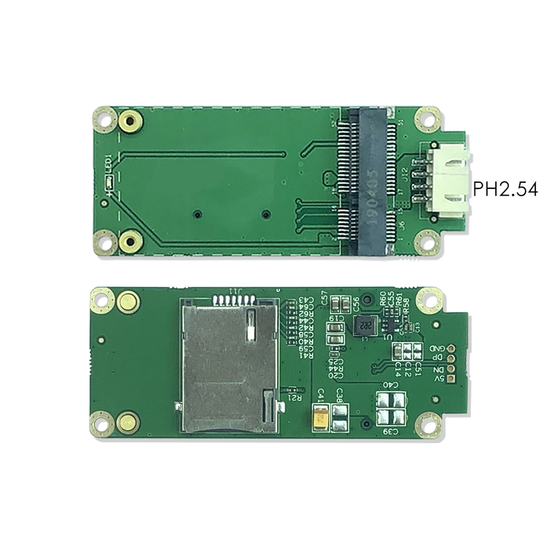 4G LTE Industrial Mini PCIe to 4PIN PH2.54 USB Adapter with SIM Slot – USB 2.0 Connector for LTE Modules like Quectel EC25, Ideal for IoT, M2M, Raspberry Pi 4G LTE Industrial Mini PCIe to 4PIN PH2.54 USB Adapter with SIM Slot – USB 2.0 Connector for LTE Modules like Quectel EC25, Ideal for IoT, M2M, Raspberry Pi