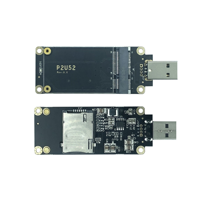 Industrial 4G LTE Mini PCIe to USB Adapter with SIM Card Slot – USB 2.0 Interface for Quectel EC25/EC20 LTE WWAN Modules, Designed for IoT/M2M Systems & Routers Industrial 4G LTE Mini PCIe to USB Adapter with SIM Card Slot – USB 2.0 Interface for Quectel EC25/EC20 LTE WWAN Modules, Designed for IoT/M2M Systems & Routers